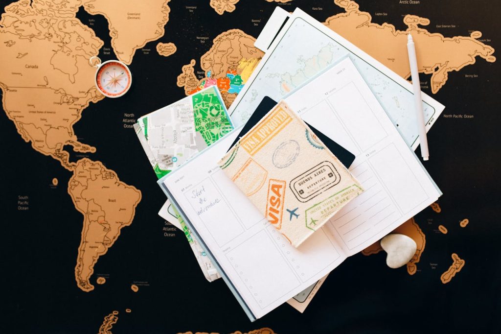 passport-on-top-of-a-planner-7235894 Passport on Top of a Planner